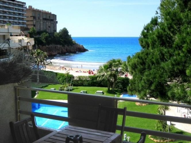 Apartamento Playamero Deluxe Playa Capellans Frente Al Mar Salou Exterior foto